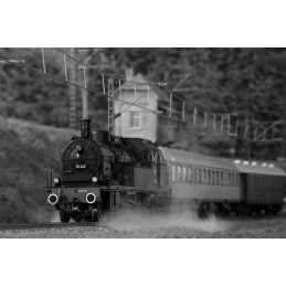 Locomotive vapeur, H0, 78 149 DRG, noire, Epoque II, LokSound, Dualsmoke, Attelage automatique, DC/AC