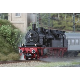 Locomotive vapeur, H0, 78 149 DRG, noire, Epoque II, LokSound, Dualsmoke, Attelage automatique, DC/AC