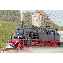 Locomotive vapeur, H0, 78 149 DRG, noire, Epoque II, LokSound, Dualsmoke, Attelage automatique, DC/AC