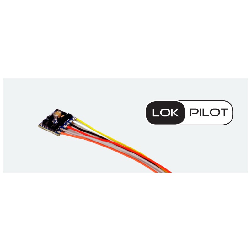 Train électrique, ESU LokPilot 5 FX micro DCC/MM/SX, 8 broches NEM652, calibre N, TT