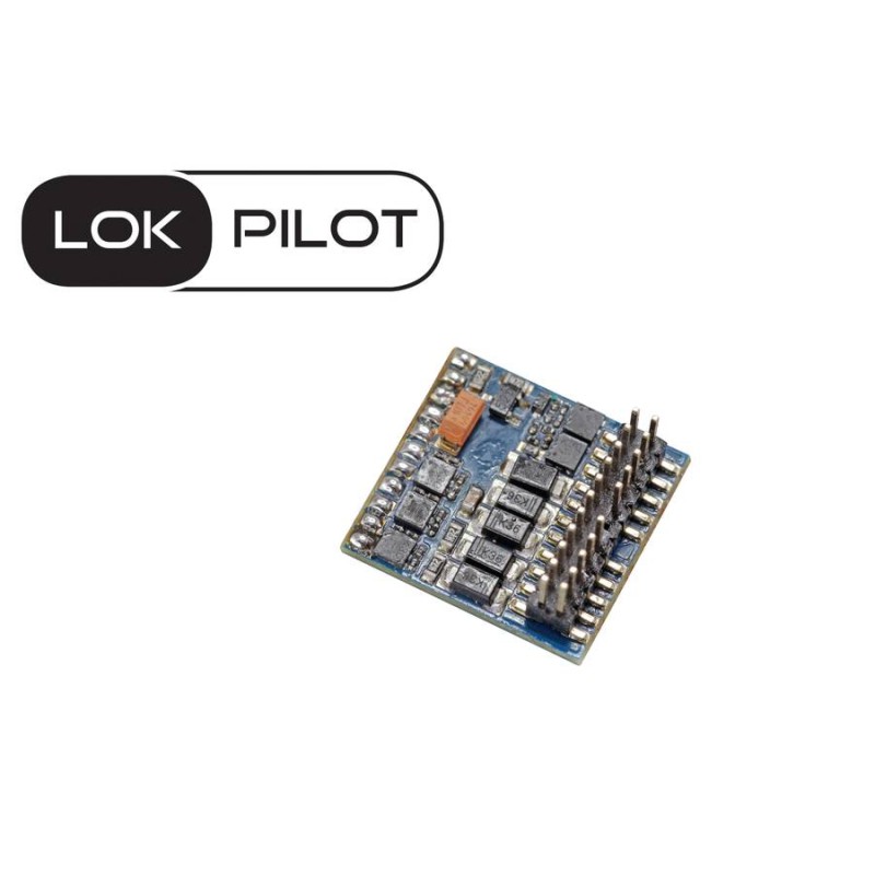 LokPilot 5 Fx DCC, PluX22 NEM658, jauge H0, 0