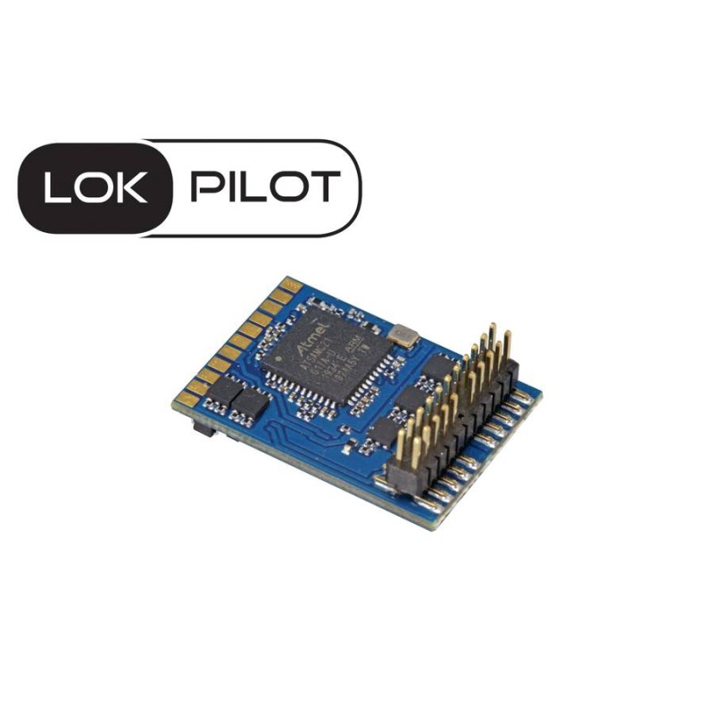 LokPilot 5 DCC/MM/SX/M4, PLUX22 NEM658, jauge H0 ,0