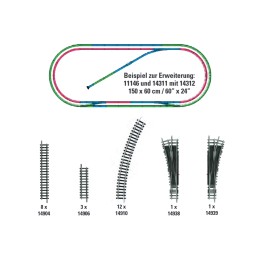 Kit d'extension de rail H2