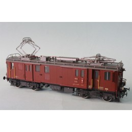 Train electrique, Fulgurex SBB/CFF De 4/4 no 1662 "Seetaler", 1 Panto, rouge brun/rot braun, ca. 1964