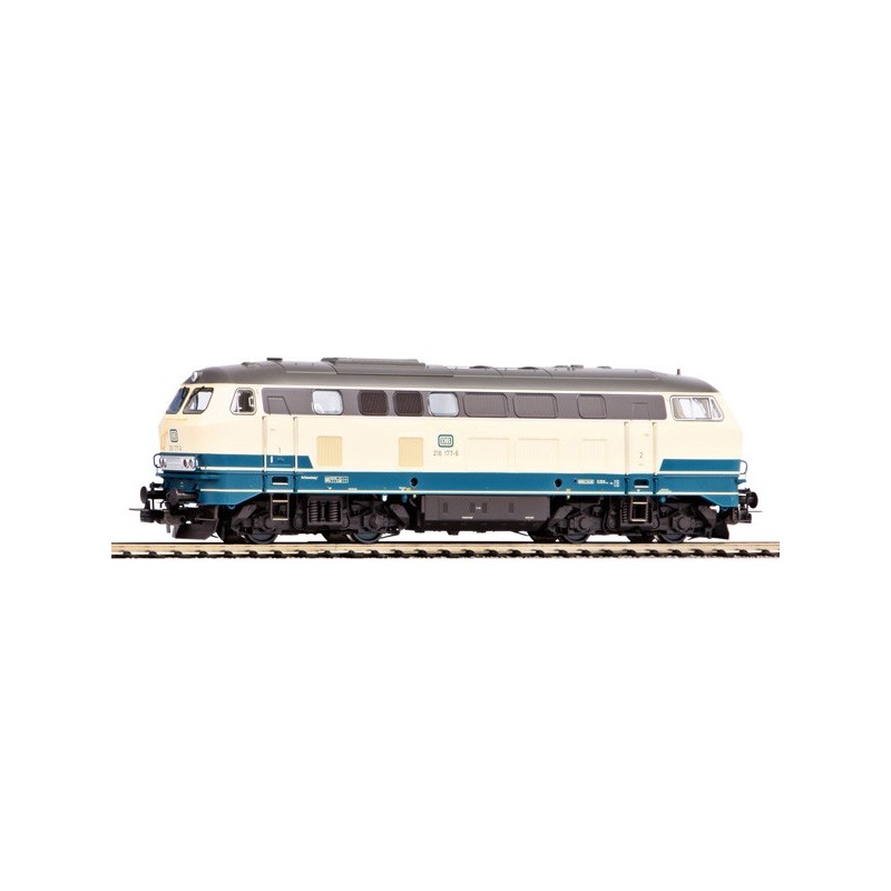 Loco diesel BR216 beige/bl AC son