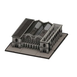 Gare Montparnasse au N An 1900, a imprimer en 3D