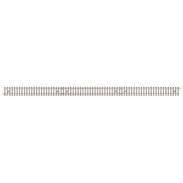 Rail droit Minitrix avec traverses en béton longueur 312,6 mm