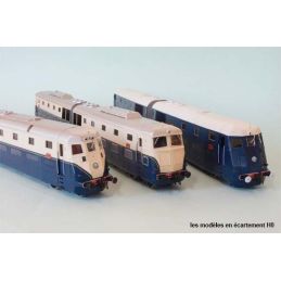 Locomotive Diesel PLM 262-AD-1 et 262-BD-1 2C2 + 2C2 SNCF 262 AD1 et 262 BD1