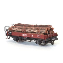 Coffret set de locomotive + wagon Aigle-Sépey-Diablerets "ASD" automotrice