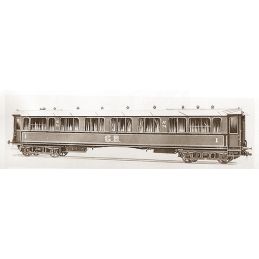 Coffret de wagons GB (Gotthardbahn) de 1897 et de 1907