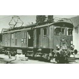 Train electrique, Fulgurex SBB/CFF Fe 4/4 no 18512, 2 Panto, vert/grün, ca. 1929