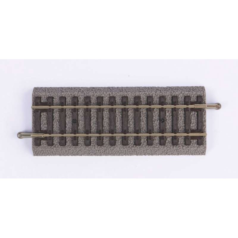 Voie A ballast rail droit G107