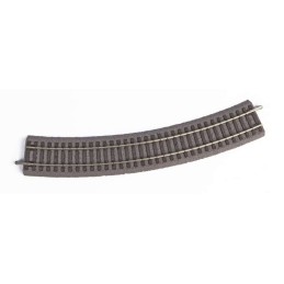 Voie A ballast courbe R3 484 VP6