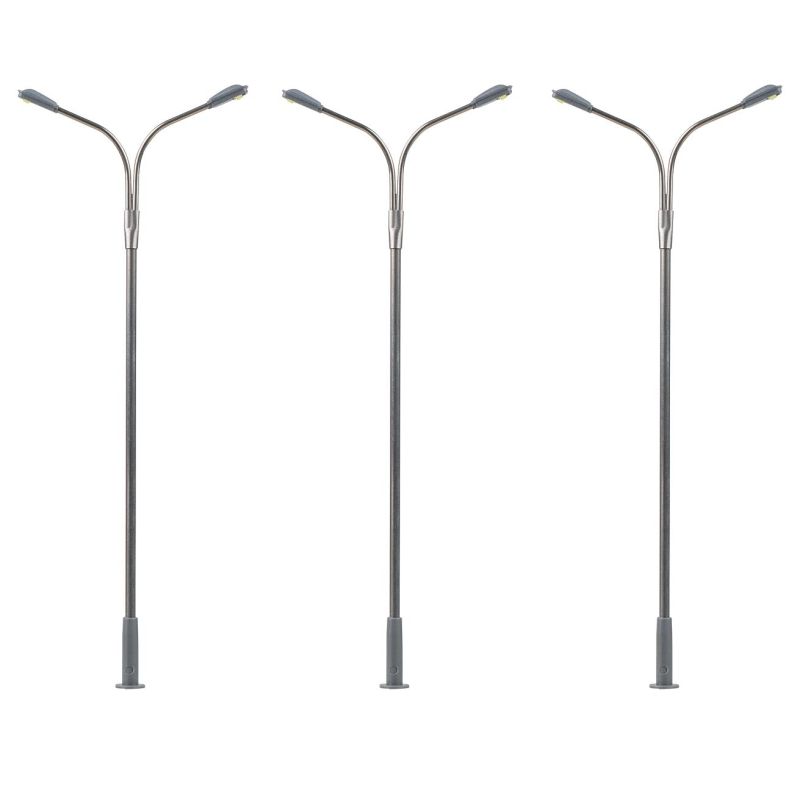 Lampadaires LED 3 pcs.