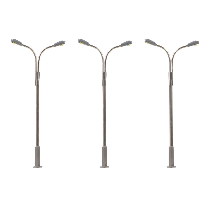 Lampadaires LED 3 p